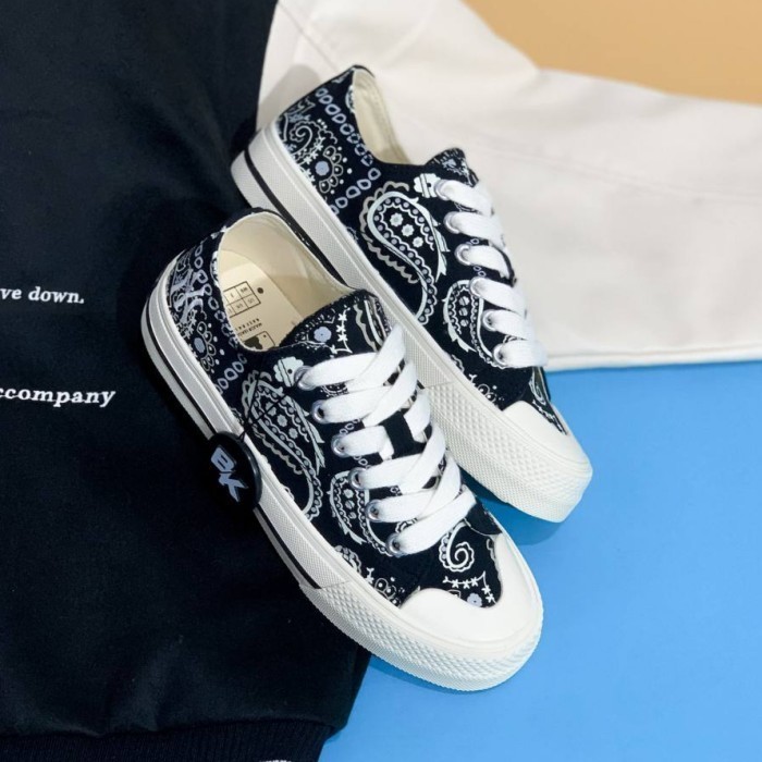 MLB PLAYBALL PAISLEY SHOES BLACK