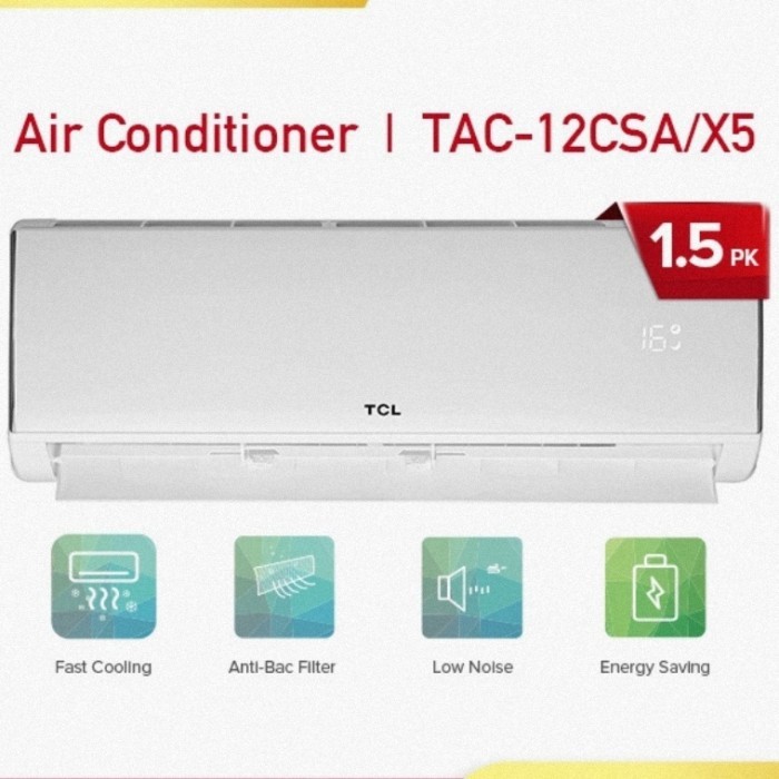 TCL AC 2PK TAC 18 CSA X5 Garansi Resmi