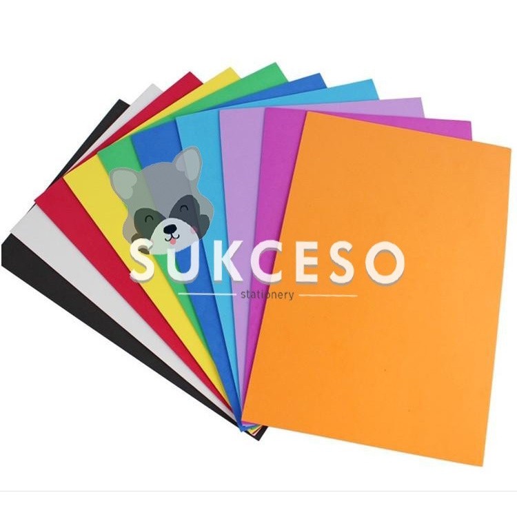 

Kertas Jilid Tebal Warna-Warni / Jilid Cover Isi 10 Lembar Murah