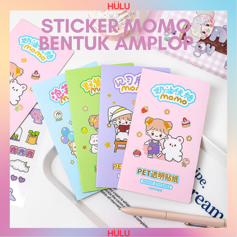 

Stiker Momo Amplop 2D 1 Book Isi 8 Lembar Lucu Viral Unik Banget