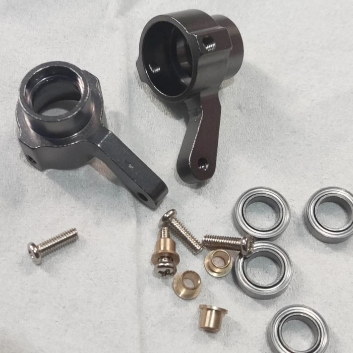 Knuckle set bearing bushing RC MN WPL - Abu-abu