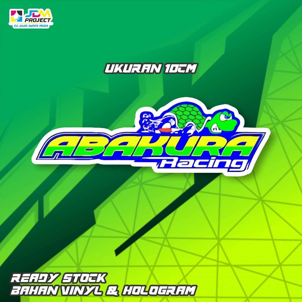 Cetak Kilat - - stiker abakura / stiker termurah / stiker racing terbaru / stiker bengkel terviral /