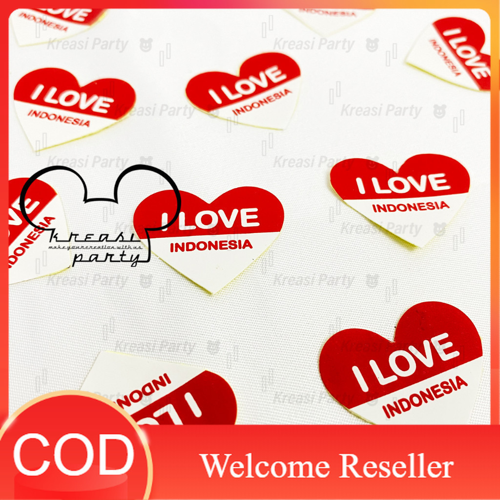 

Cetak Kilat - - Stiker Pipi Merah Putih 3 / Stiker Dirgahayu / Stiker HUT RI / Stiker Bendera