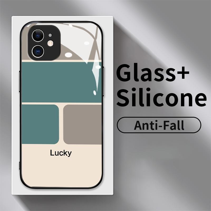 Casing Kaca For Vivo Y91C Y91 Y200e Y50 Y51 2020 Y75 4G 5G Y66 Y67 Y93 Mediatek Y51a Y53s Y55 Y55s 2