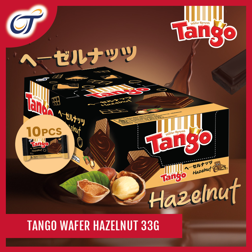 

Tango Wafer Premium Hazelnut 33GR [1 Box]