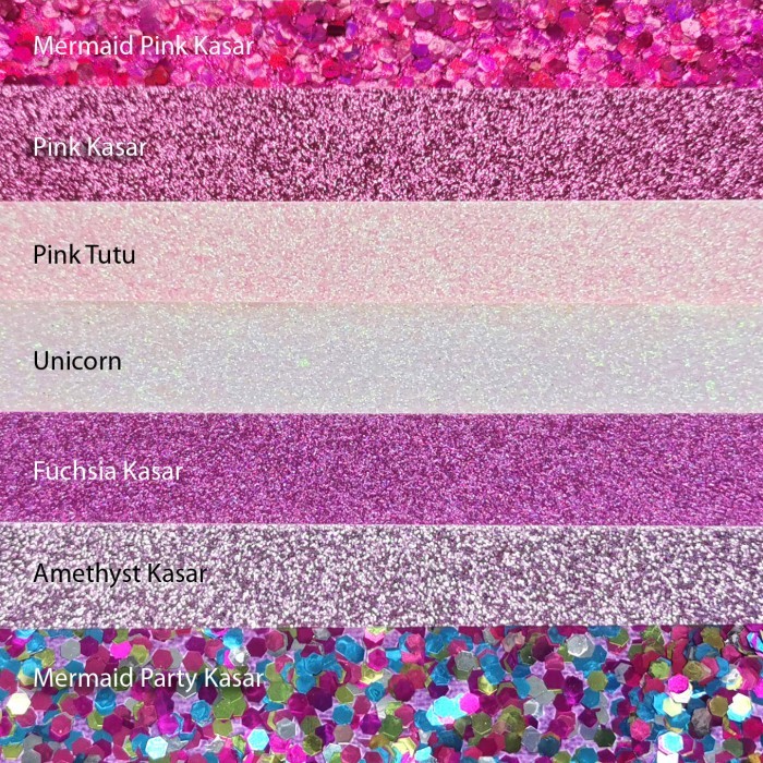 Kertas Glitter Kasar Paper 300 gsm A4 - Ungu - Grayboard, A4