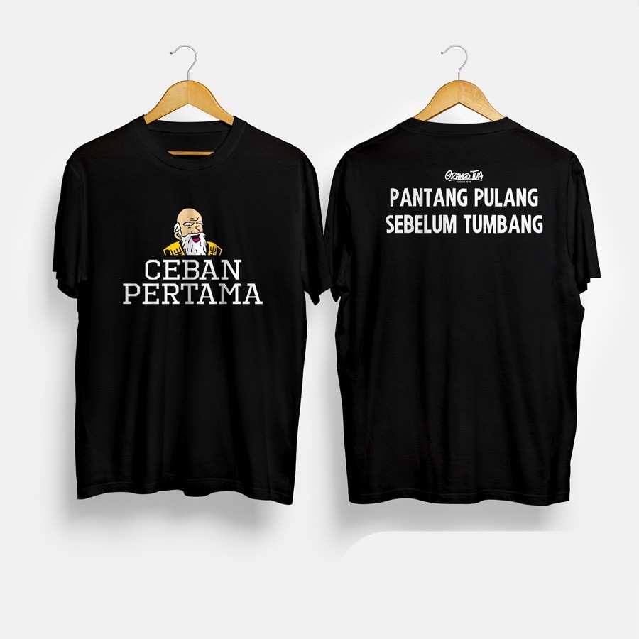 Kaos Baju Cap Orang Tua Ceban Pertama Kaos Distro