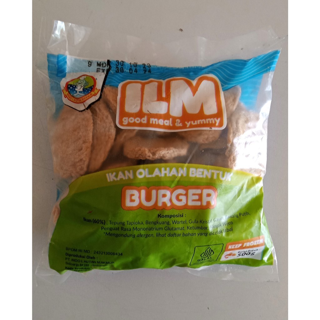 

ILM Tempura Bentuk Burger 500gr