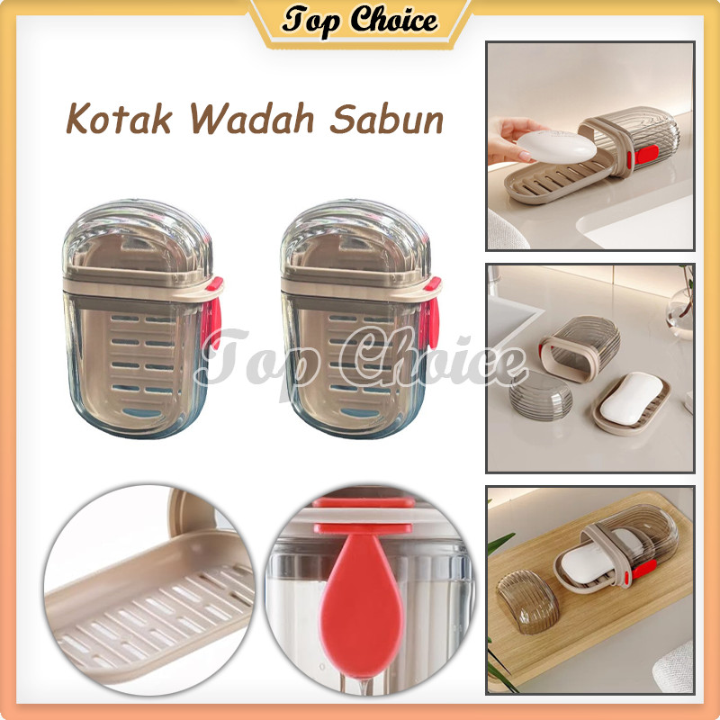 Kotak Wadah Sabun Batang / Sabun Batang / Tempat Kotak Sabun Batang Travel
