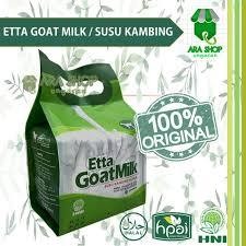 

ETTA GOAT MILK / SUSU ETTAWA BUBUK ISI 10SACHET (EGM)Exp.Februari 2026