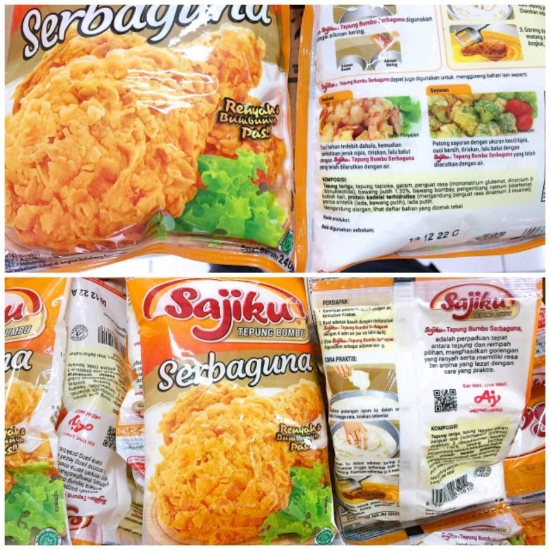 

[Dikirim Instant] Tepung Bumbu SAJIKU Serbaguna - Varian Kemasan