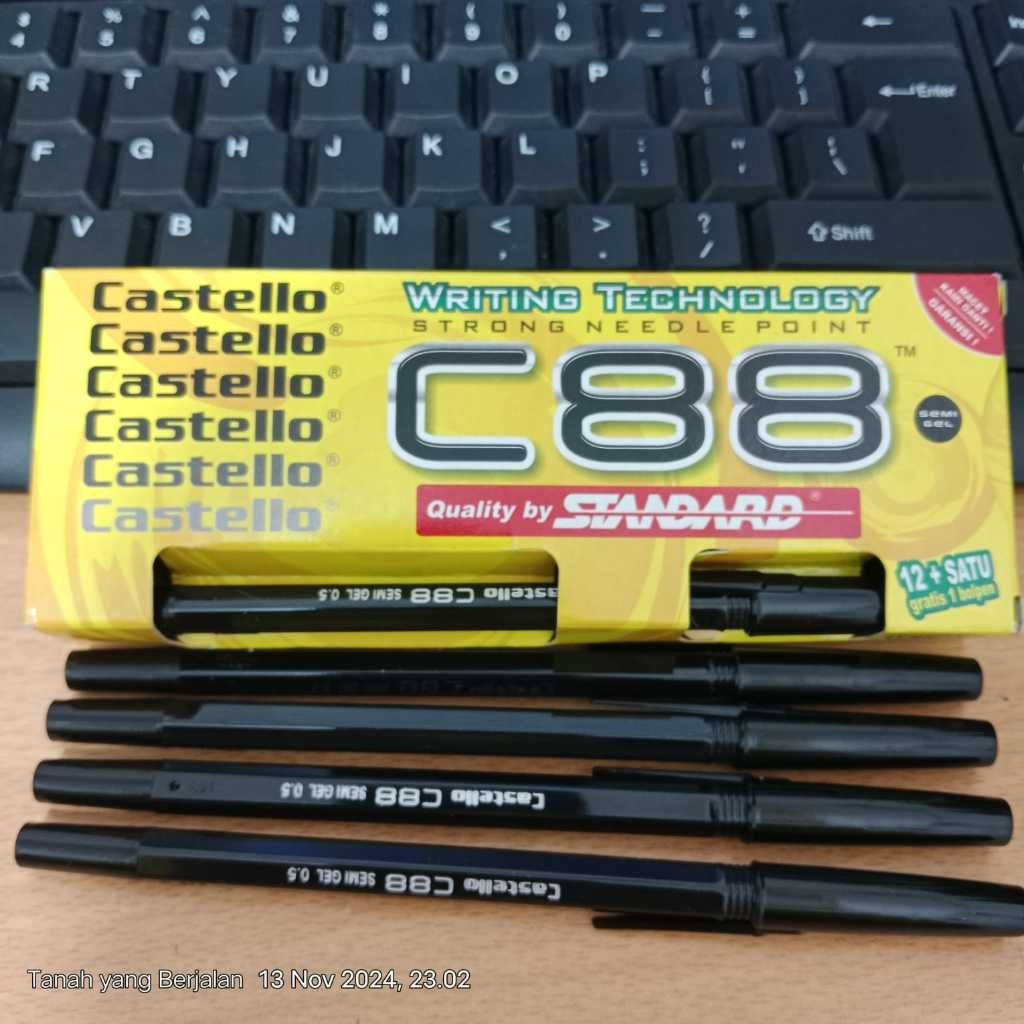 

GROSIR PULPEN / PEN / PENA STANDARD C 88 (1 PCS) TERMURAH