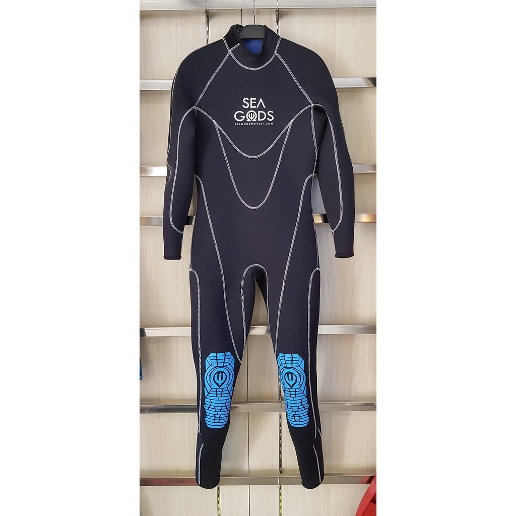 Sea God-Long Wetsuit Pria 3Mm
