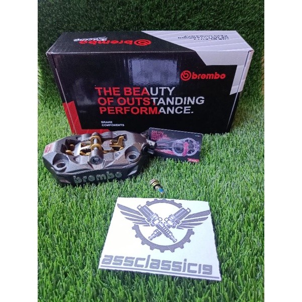 Kaliper depan brembo M3 K50 4 Piston import importt