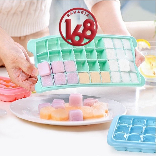 Cetakan Es Batu + Penutup/ Ice Cube 36 Tray