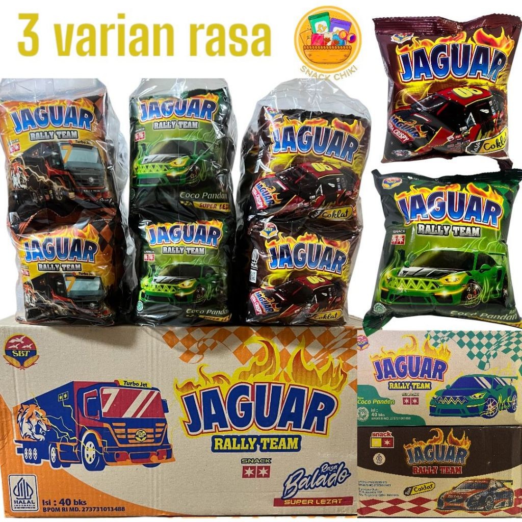 

Chiki Jaguar Berhadiah (1 PACK isi 10 PCS)