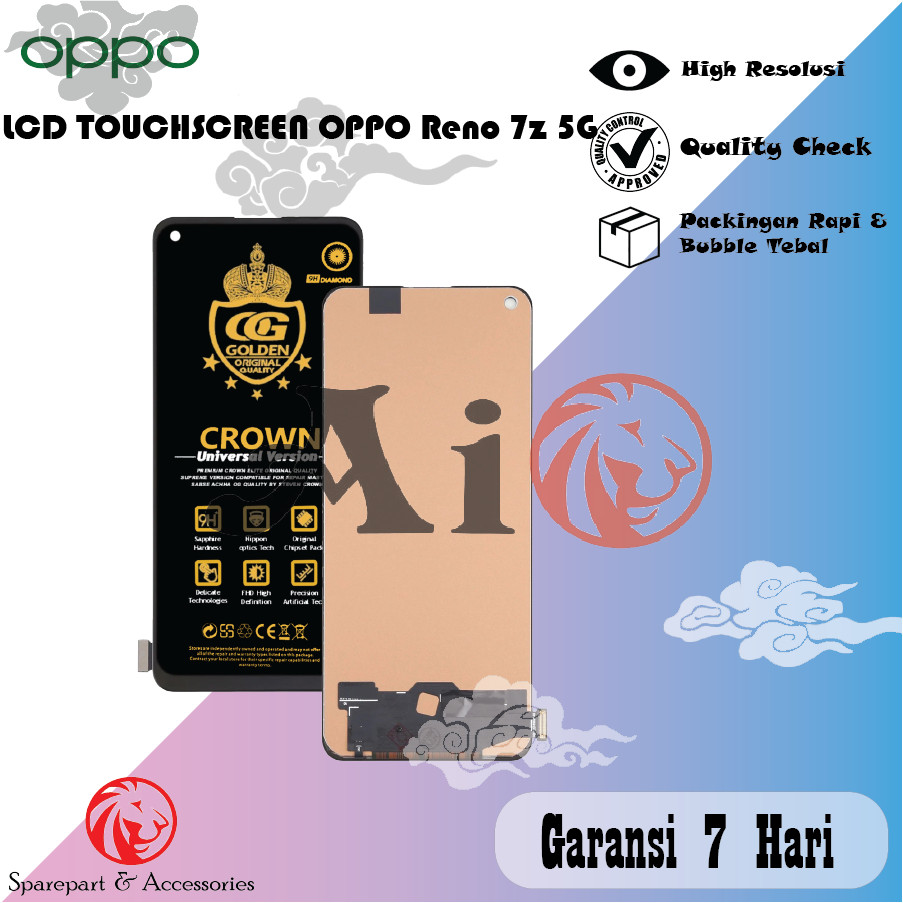 LCD TOUCHSCREEN OPPO A95 4G / A74 4G / A94 FULLSET ORIGINAL