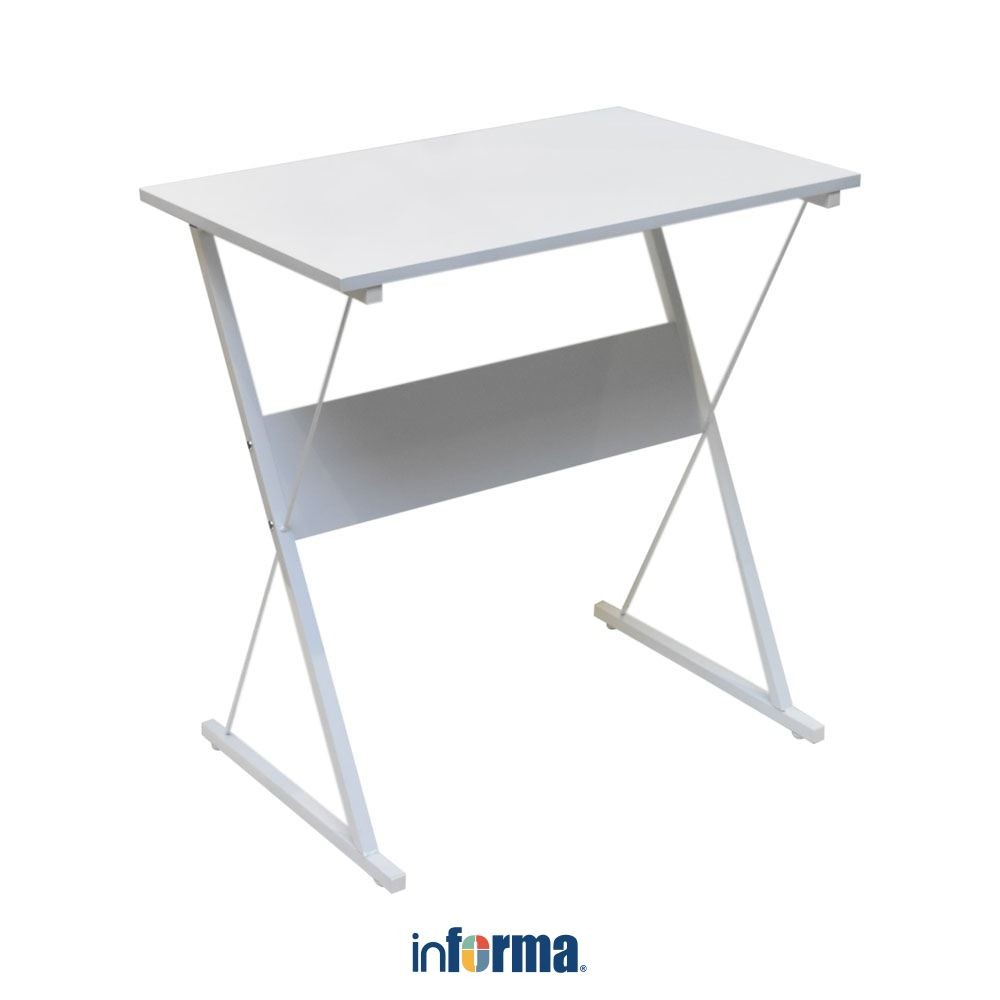 Informa Taro Meja Belajar Anak - Putih Kids Study Table Perlengkapan Furniture Belajar Meja Studi An