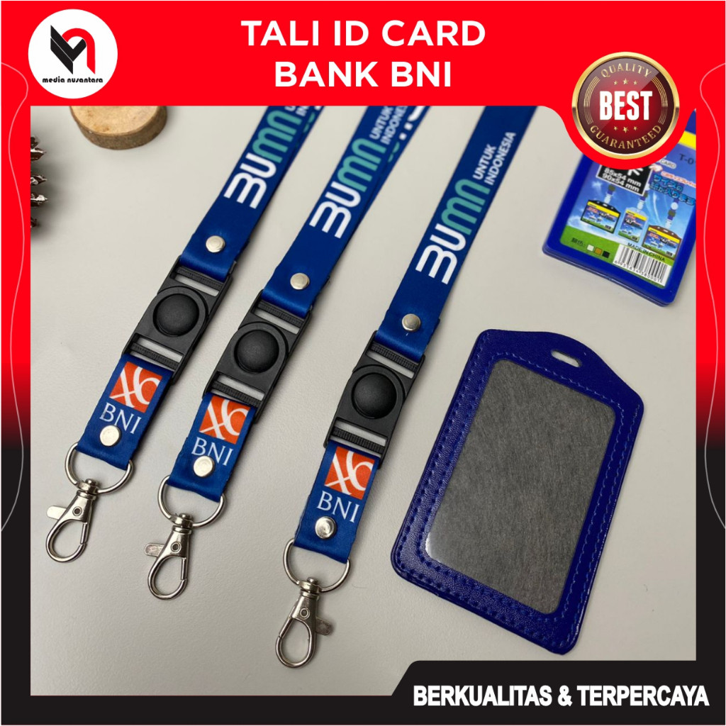 

Tali Id Card BNI BUMN Terbaru Printing 2 sisi
