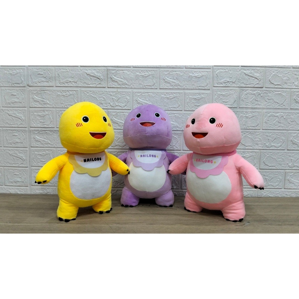 Boneka Dino Naloong Celemek  - Boneka Standing Dino Naloong  Celemek Ukuran L News