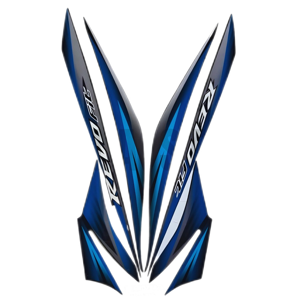 Striping Stiker List Body Standar Motor Honda Revo Fit 2012 Standart List Stiker Motor Revo Fit 2012