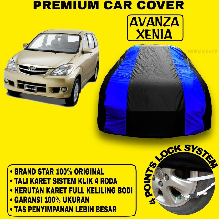 Sarung Mobil AVANZA Lama Body Cover BIRU PREMIUM Xenia Old Blue Cover Tasya_Variasi_Mobil