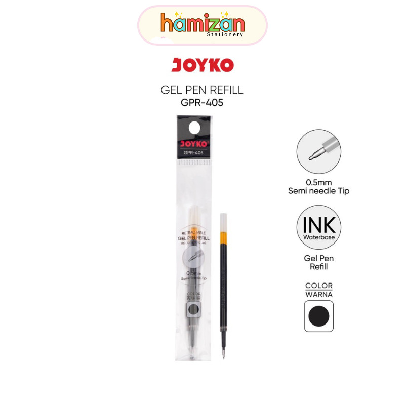 

( 1 pcs ) Gpr 405 Gel Pen Refill Retractable / Isi Ulang Pen Cetrek / Isi Pulpen Cetek Joyko Gpr-405 0.5 mm ( harga 1 pcs ) / Retractable Gel Pen Refill Isi Ulang Pena Jel Joyko GPR-405 0.5 mm Murah Berkualitas