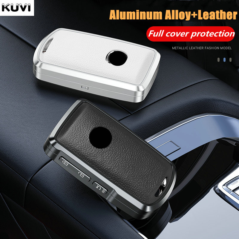 Paduan Kulit Mobil Smart Case Kunci Mazda Alexa CX-30 CX-3 CX-5 CX-7 CX-9 CX-4 3 Tombol Pelindung Sh