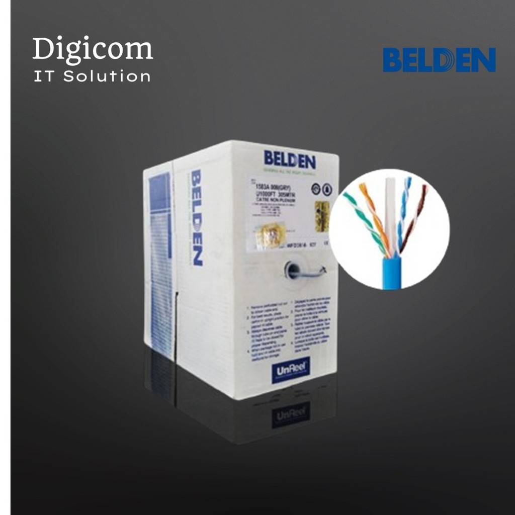 CABLE UTP BELDEN CAT6 7814A METERAN