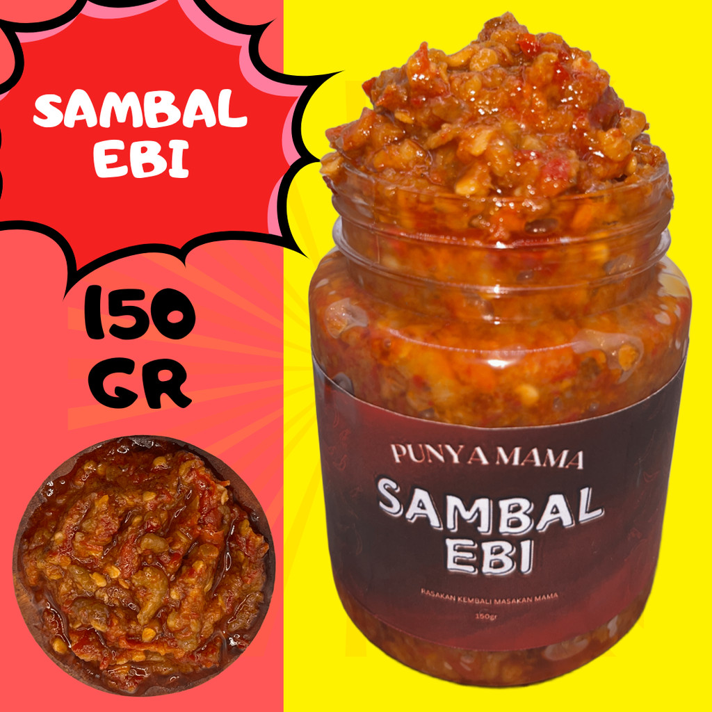 

Punya Mama - Sambal Ebi 150 Gram