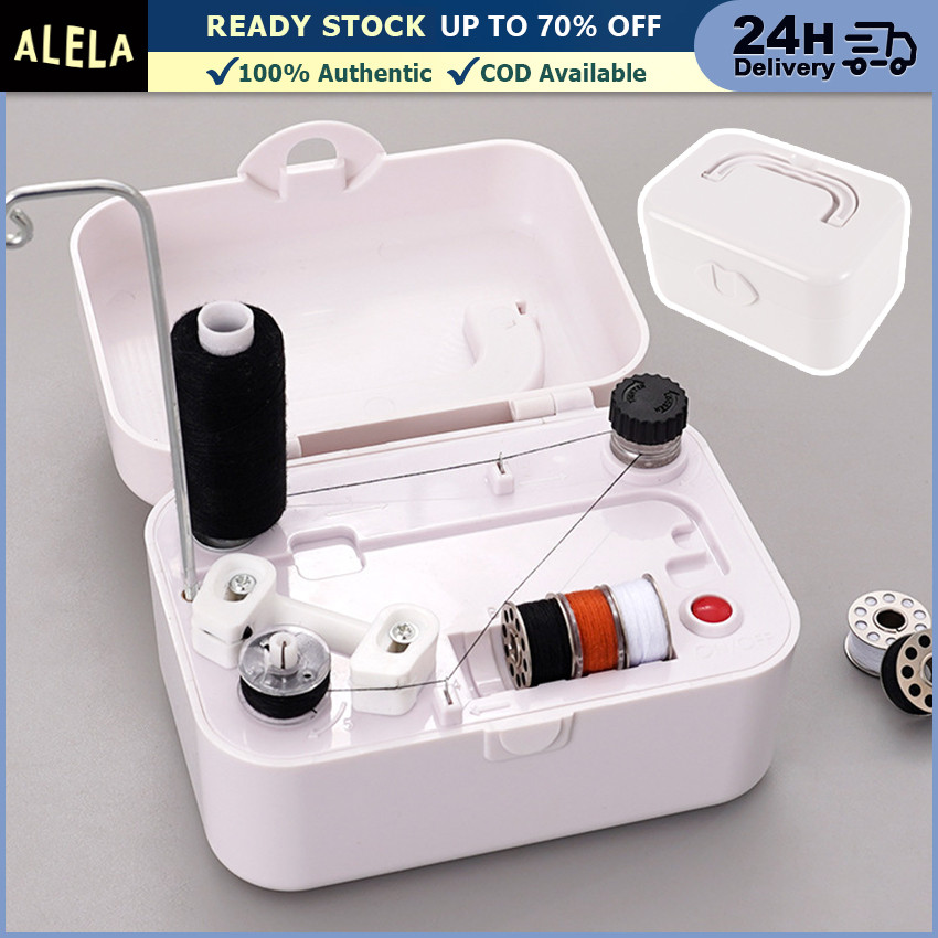 Mesin Gulung Benang Bobbin Mesin Jahit Bordir Otomatis Alat Penggulung Benang Spul Mini Portable