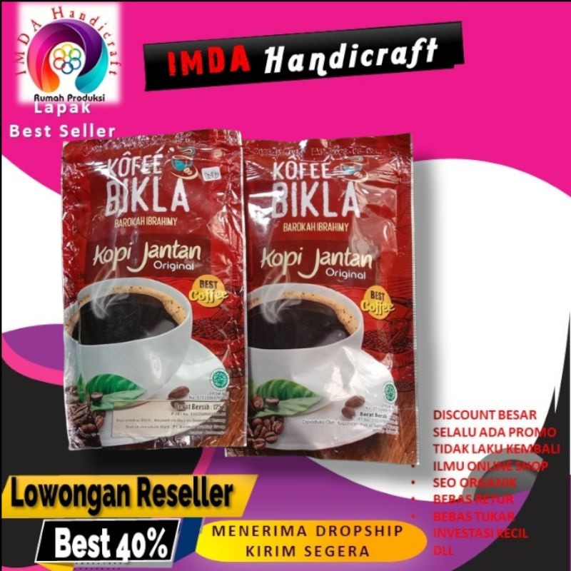 

IMDA HANDICRAFT KOPI BIKLA LANANG kopi Lereng Argopura 125 gr