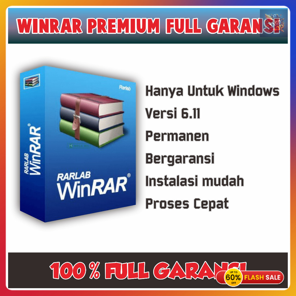 WINRAR FULL VERSION FOR PC VERSION 6.11 INCLUDE VERSI TERBARU