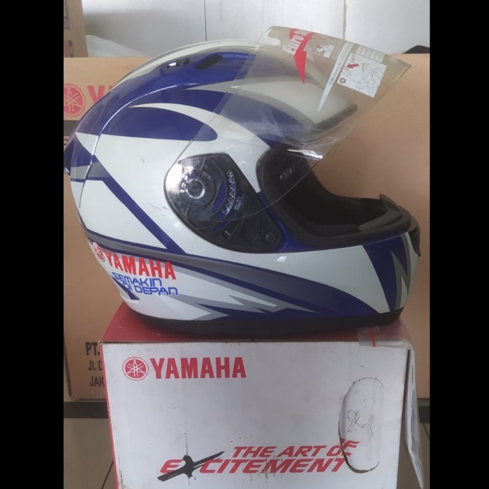 HELM FULL FACE SPECIAL EDITION 50TH ORIGINAL YGP YAMAHA SIZE L