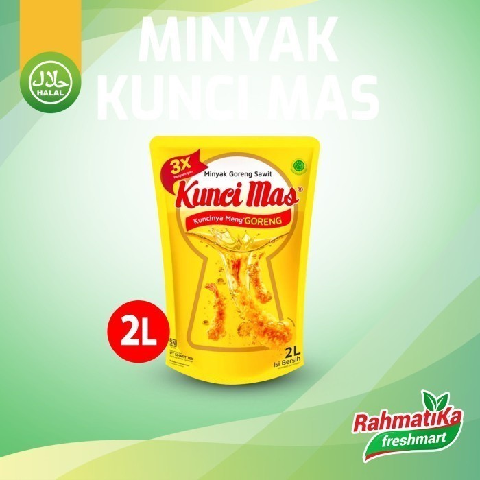 

Kunci Mas Minyak Goreng Pouch 2 Liter
