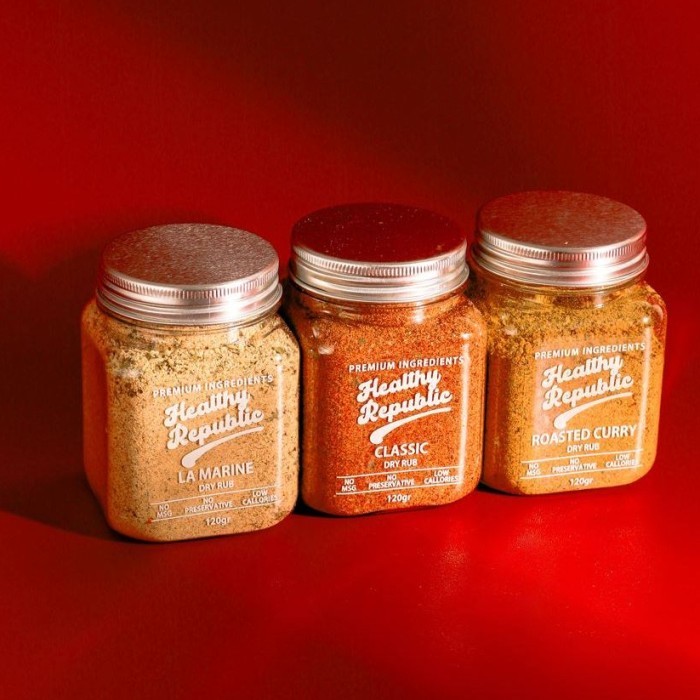 

KT [ BUNDLE 3pcs ] Healthy Republic Dry Rub Bumbu Marinasi Serba Guna