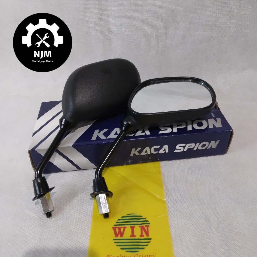 Kaca Spion Shogun Kebo 110 / 125 Set Kiri Kanan WIN | sepasang sepion motor injeksi injek suzuki sog