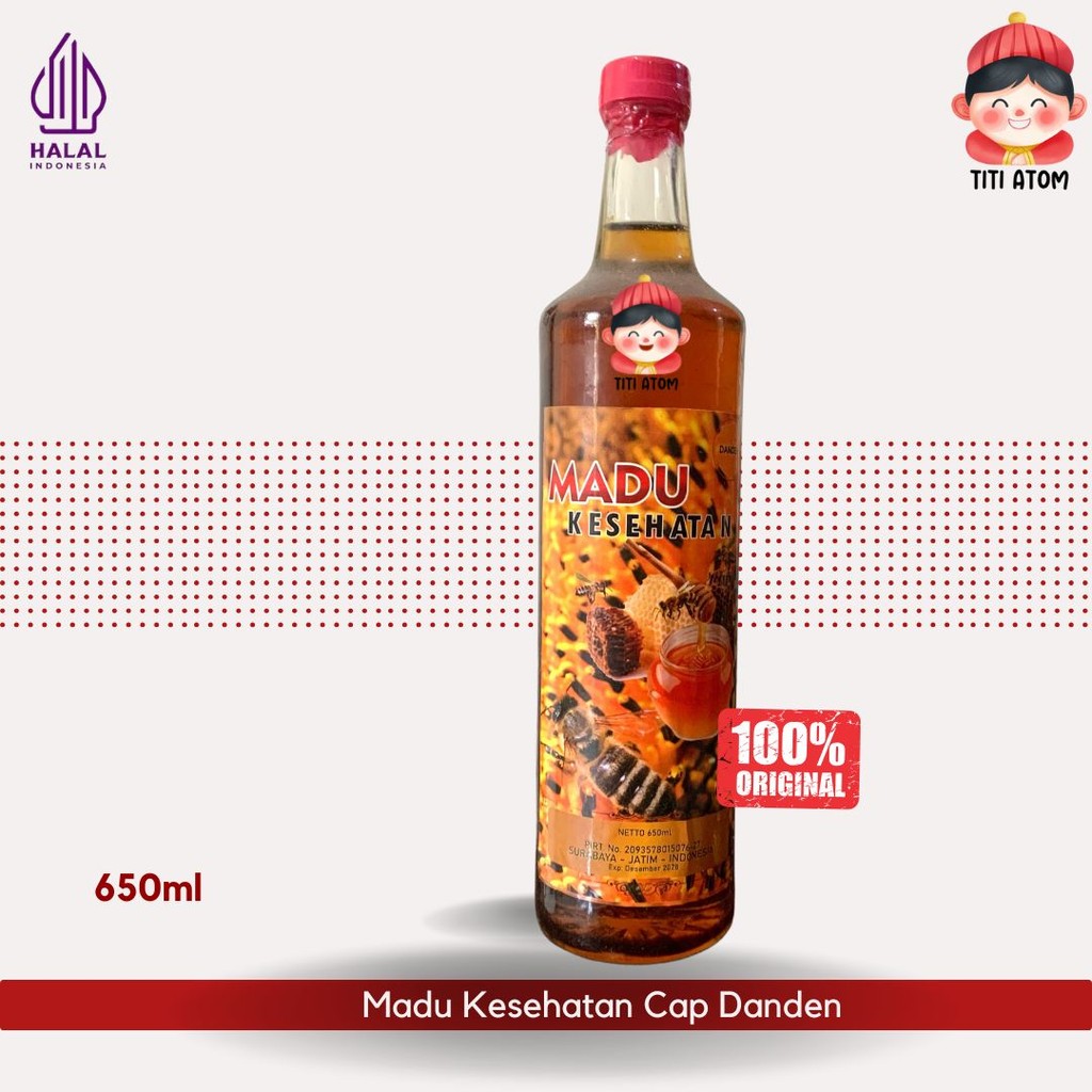 

Danden Honey Madu Kesehatan 650ml