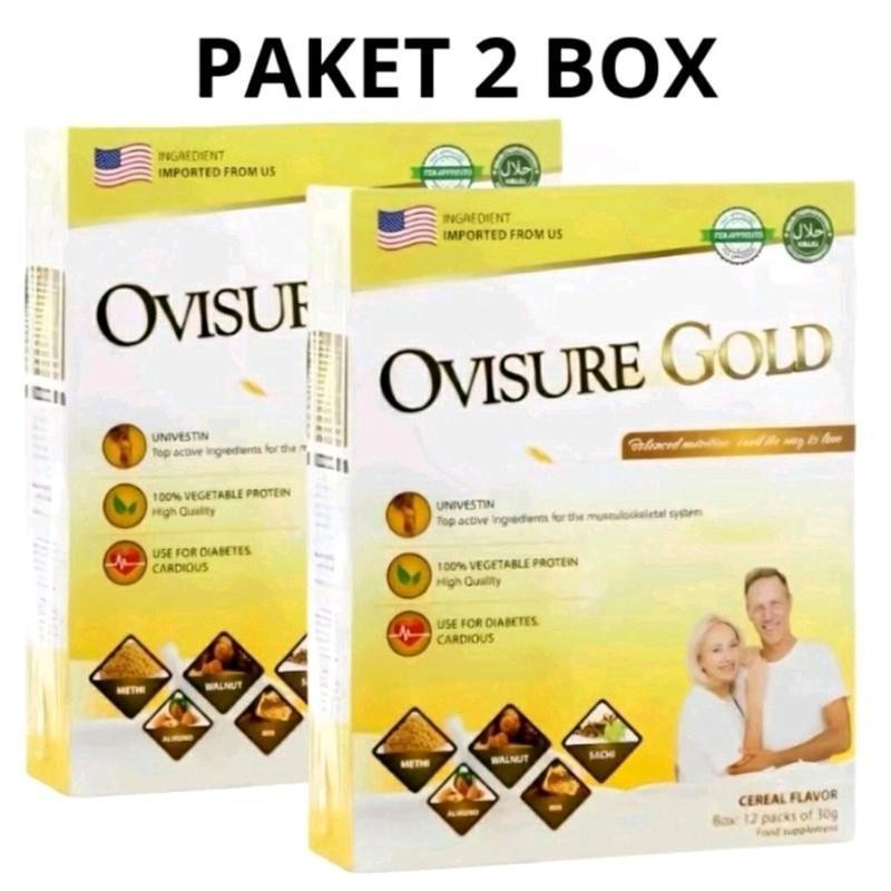 

Ovisure Gold Paket Hemat 2 Box Susu Multifungsi Sendi Bahan Susu Herbal