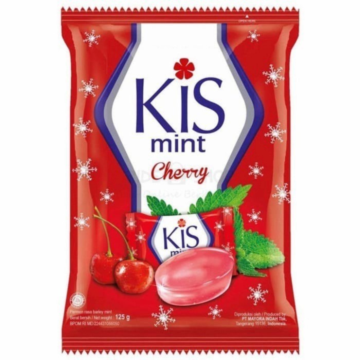 

PERMEN KIS CHERRY 125G PER BUNGKUS