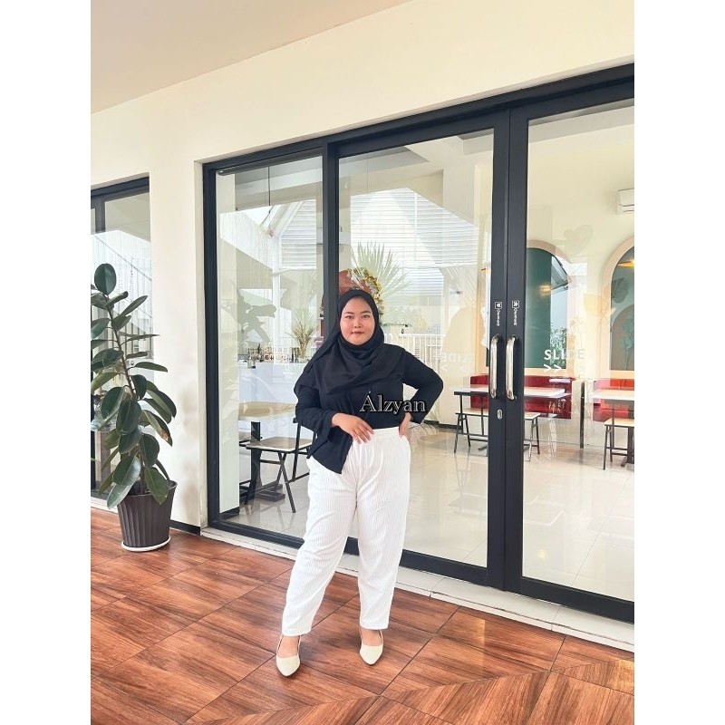 Baggypants Jumbo Knit IMPORT / Luna Knit Import / Celana XXXL Knit Import / Baggy Pants Knit Import 