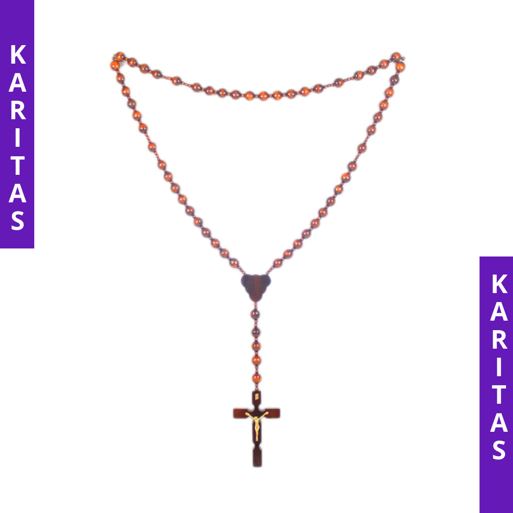 ROSARIO HIASAN DINDING BESAR (3CM)/ ROSARIO DINDING / ROSARIO DINDING KAYU / ROSARIO MANIK KAYU