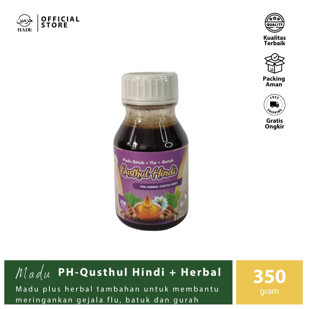 

PH - Madu Qushtul Hindi Mix Herbal - Madu Flu Batuk dan Gurah