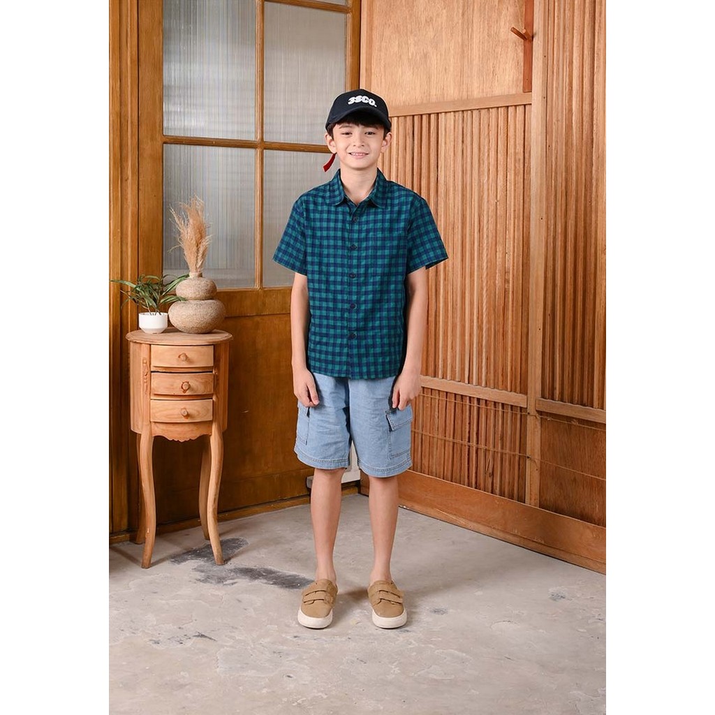 3Second Kids Celana Denim Pendek Anak Laki-Laki Regular Fit Katun Denny HP-CK020325