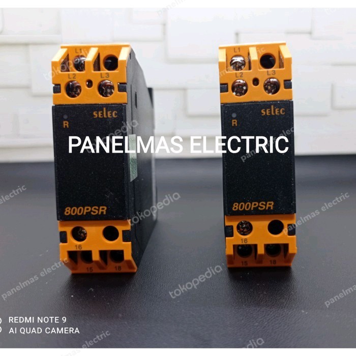 ANALOG PHASE SEQUENCE 800PSR SELEC RELAY KONTROL PHASE FAILURE PFR
