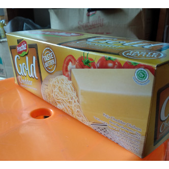 

Keju Cheddar+Prochiz Gold 2kg+Untuk Aneka Kue Dan Tooping
