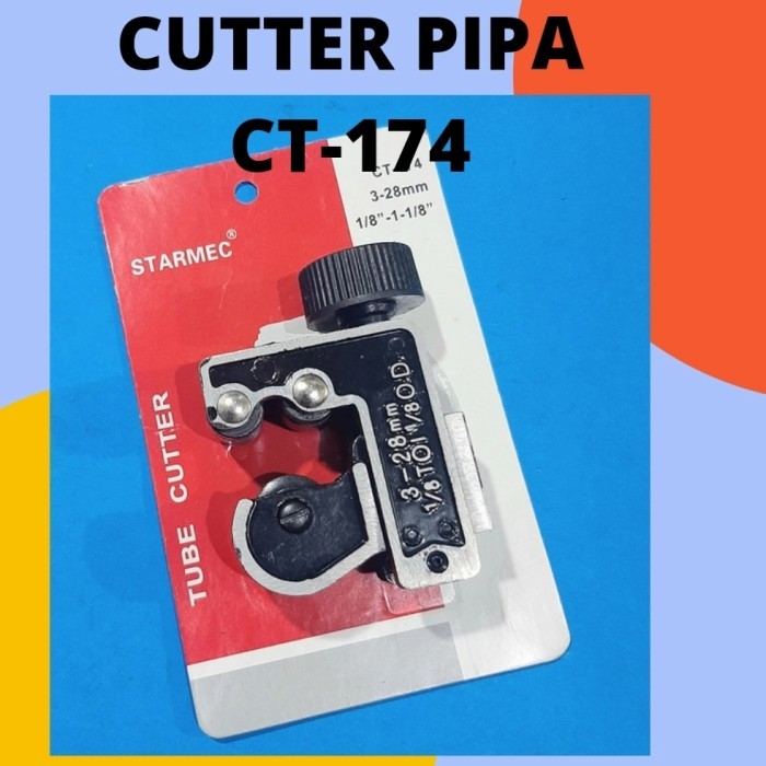 

AJDpart CUTTER PIPA CT-174 1/8" - 1 1/8" CUTTER PIPA AC ElectroPart