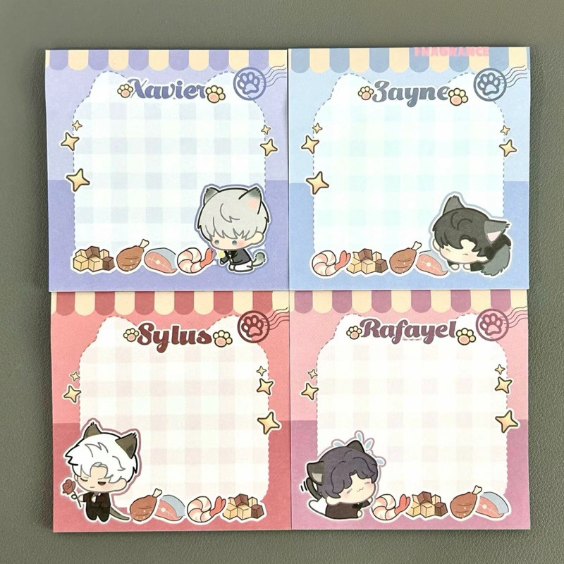 

(80 lembar)Murah 4 Model Sticky Note Kertas Tulis Love and Deep Space