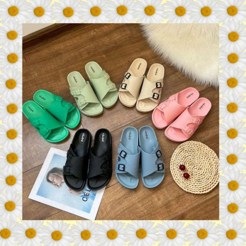 TOMOYSHOP Ready stock  Tawana gesper/new Tawana slippers/Sandal Tawana dewasa import/sandal wanita i