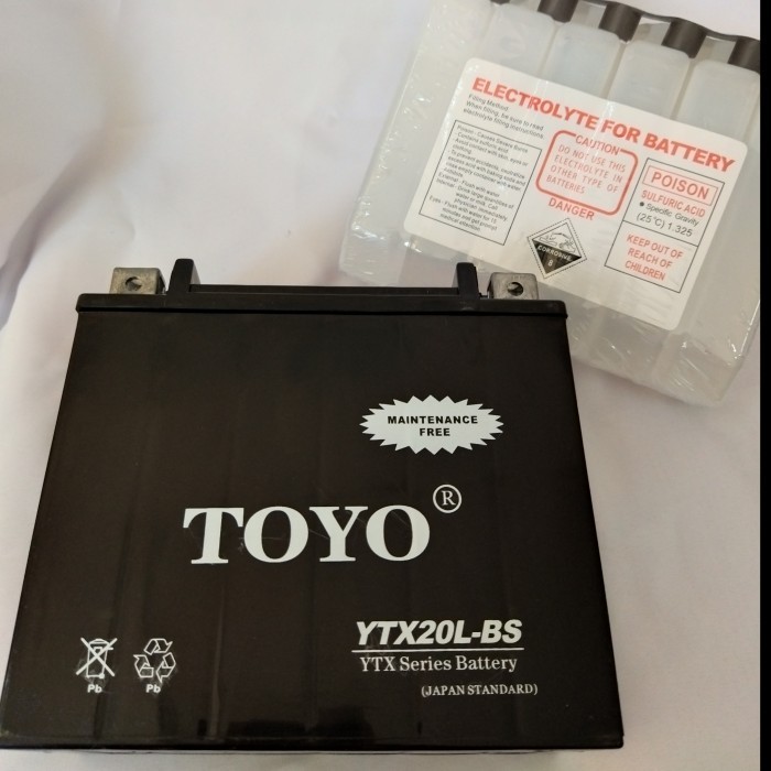 Aki Motor TOYO YTX20L-BS